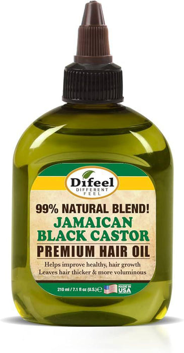 Difeel Premium Natural Hair Oil - Jamaican Black Castor 7.1oz