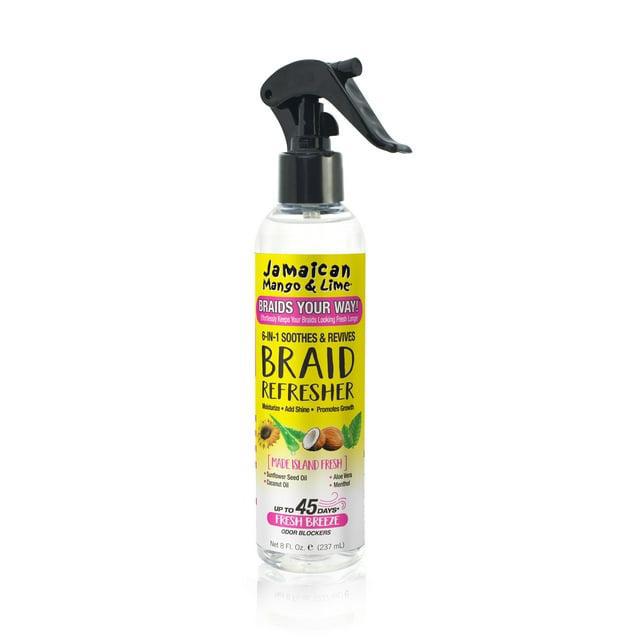Jamaican Mango & Lime Braids Your Way 6-in-1 Soothes & Revives Braid Refresher 8oz