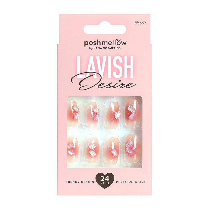 Poshmellow Press-On Nails - Lavish Desire 537