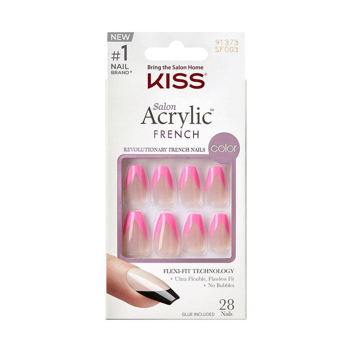 KISS Salon Acrylic French Color - Squared