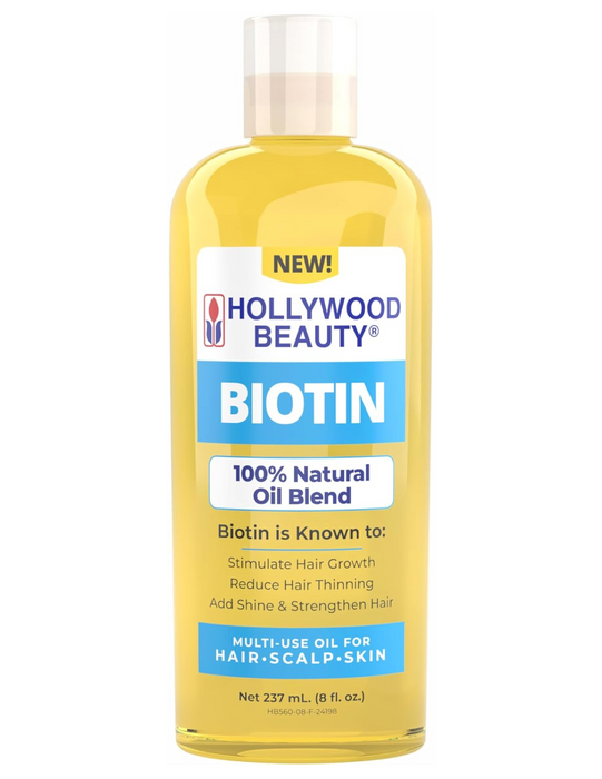 Hollywood Beauty Biotin Hair Oil 8oz