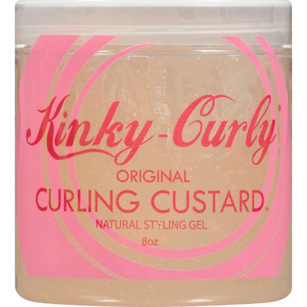 Kinky-Curly Curling Custard Gel 8oz