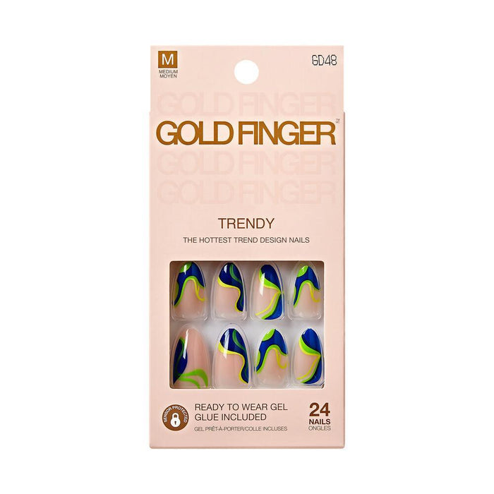 Gold Finger Trendy Nails - VIP