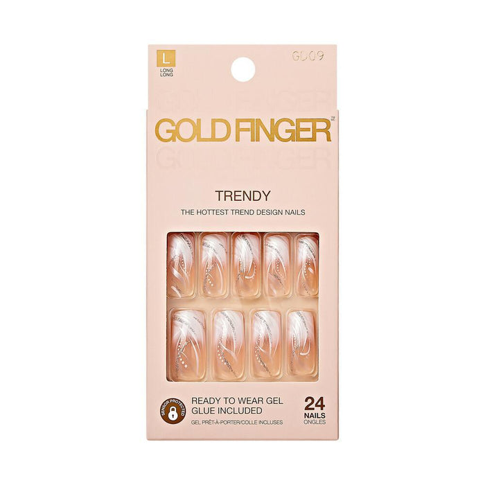 Gold Finger Trendy Nails - Children Sleepin