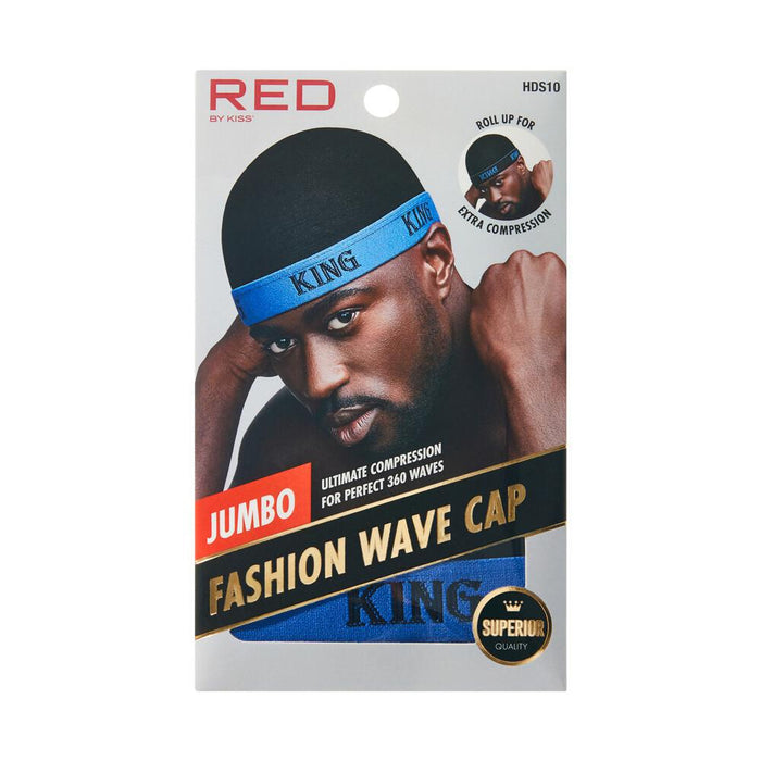 RED by KISS Jumbo Fashion Wave Cap - King Blue