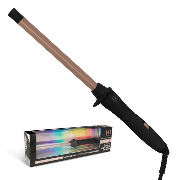 Annie Hot and Hotter Ceramic Hot Rod Styler Wand - 1/2 Inch