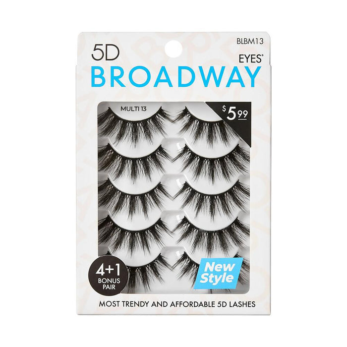 Broadway 5D Lash Multi Pack - 13