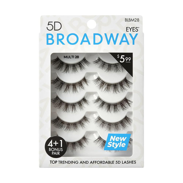 Broadway 5D Lash Multi Pack - 28