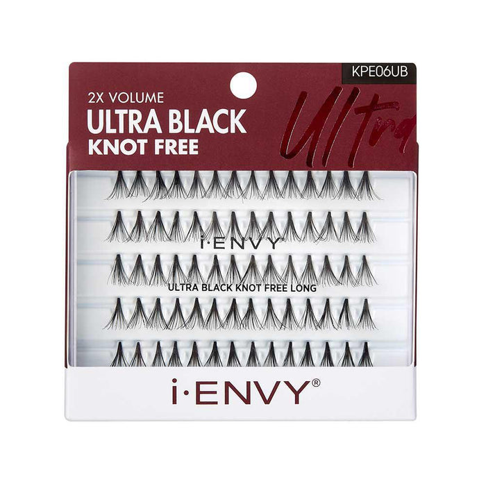 i-Envy by KISS Ultra Black Knot Free Individual Lash 70pcs - Long