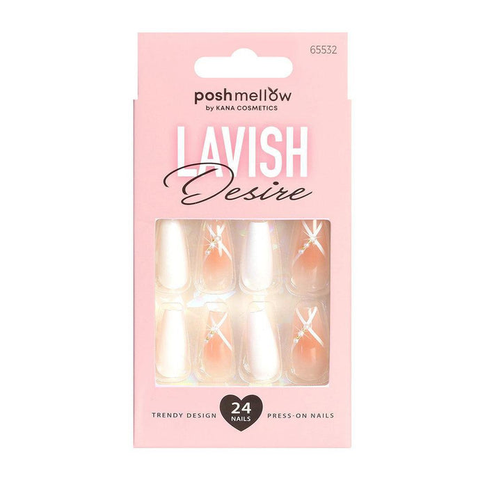 Poshmellow Press-On Nails - Lavish Desire 532
