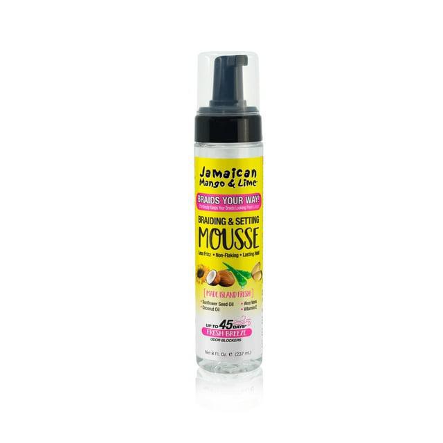 Jamaican Mango & Lime Braids Your Way - Braid & Set Mousse 8oz