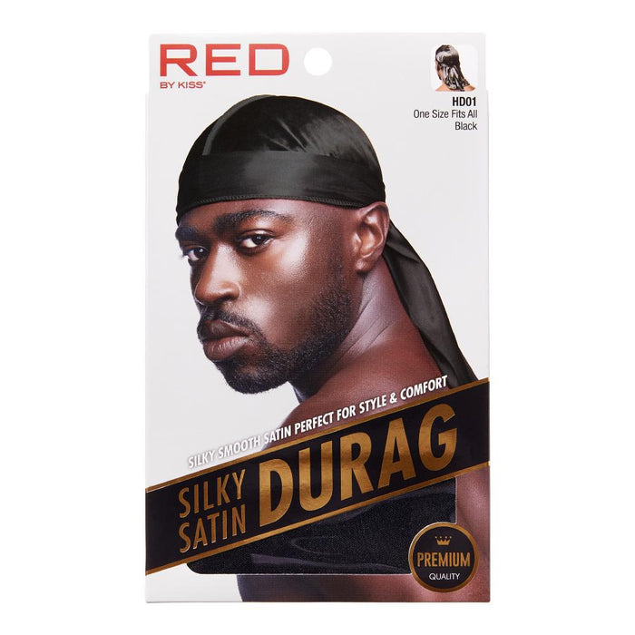 RED by KISS Silky Satin Durag - Black
