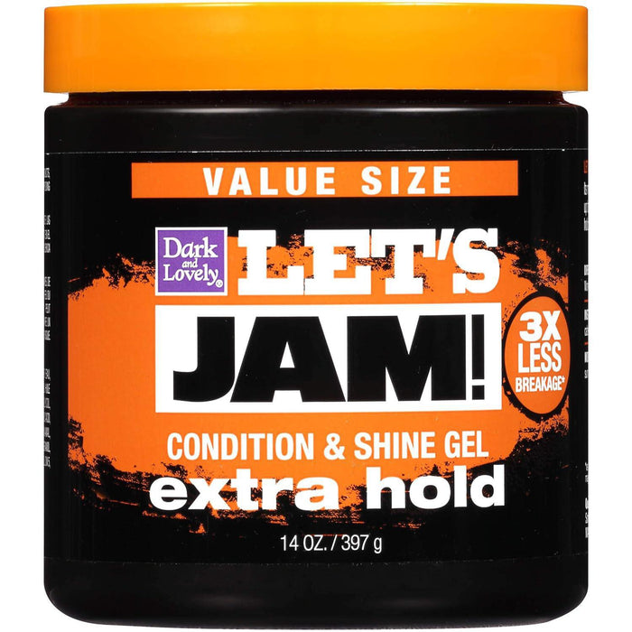 Let's Jam Shining and Conditioning Gel 14oz - Extra hold