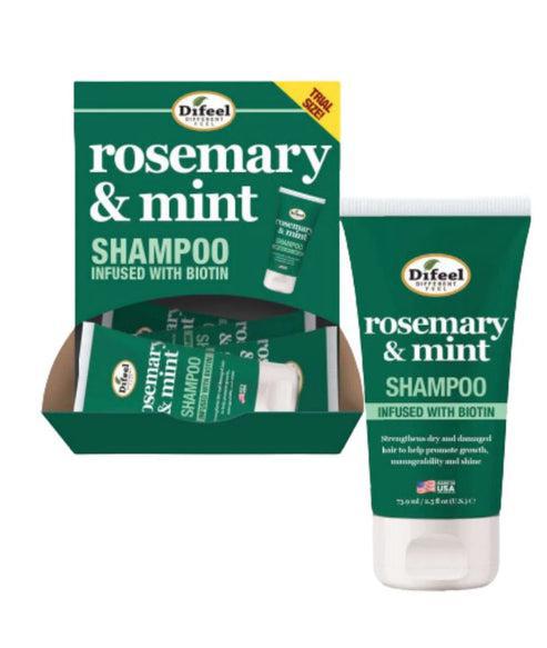 Difeel Rosemary & Mint Shampoo 2.5oz