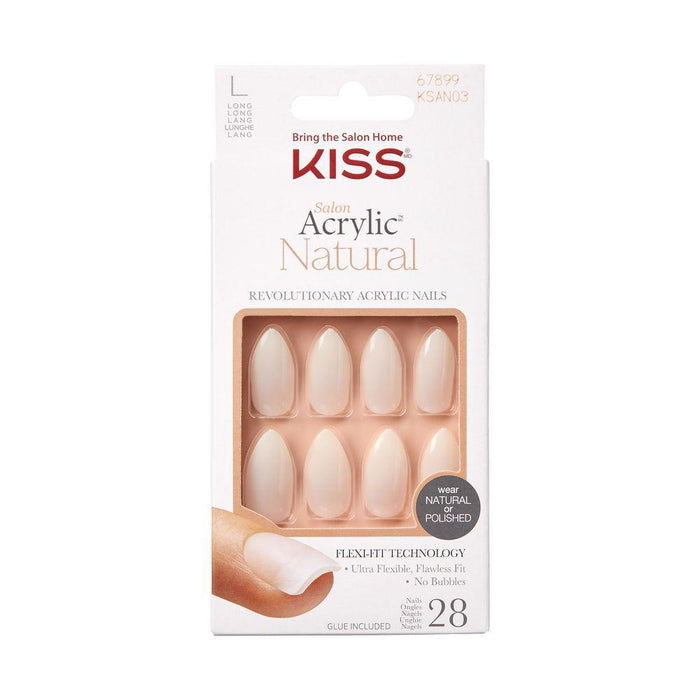 KISS Salon Acrylic Natural Nails - Forbidden