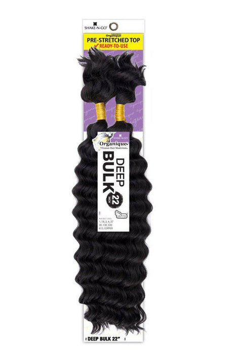 Organique Human Hair Blend Bulk - Deep Bulk 22"