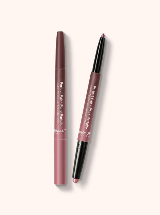 Absolute New York Perfect Pair Lip Duo - Rose Wood