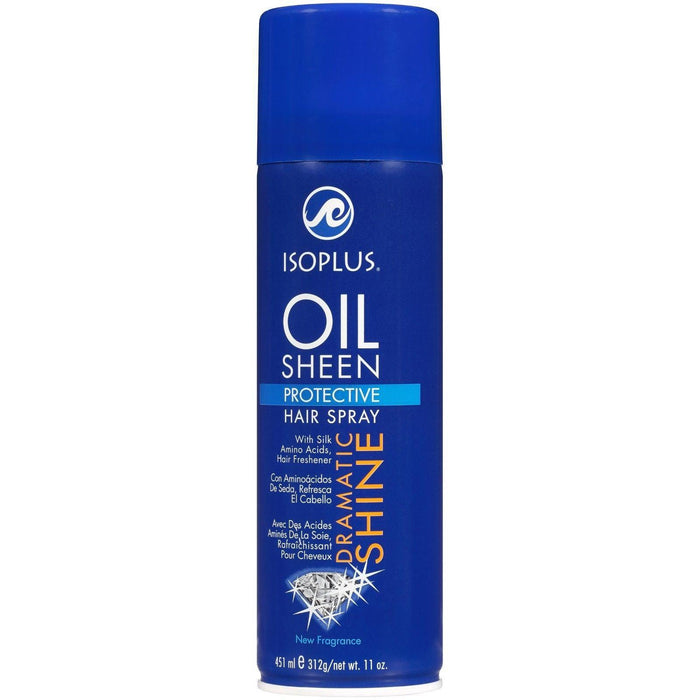 Isoplus Oil Sheen Hair Spray 11oz - Regular