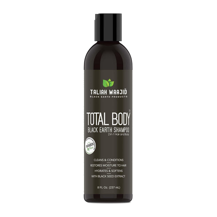 Taliah Waajid Total Body Black Earth Shampoo 8oz