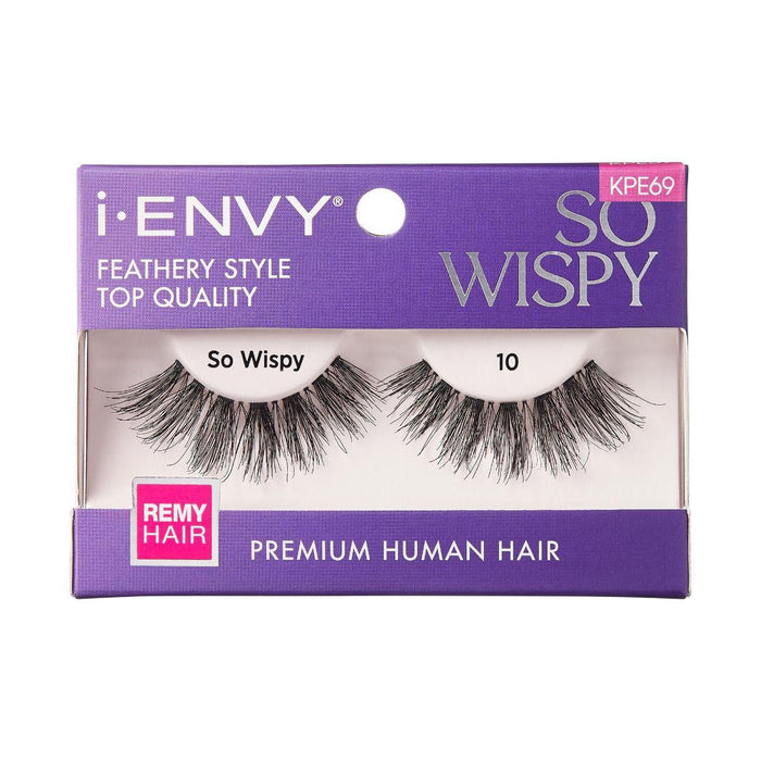 i-ENVY by KISS So Wispy Premium Human Hair Lashes - #10