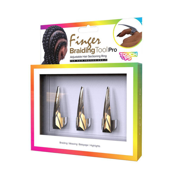 TouchUps Finger Braiding Tool - Gold