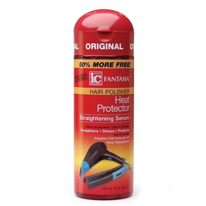 Fantasia Heat Protector Straightening Serum 6 oz
