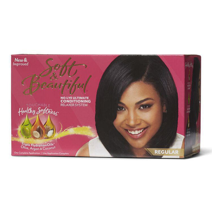 Soft & Beautiful No-Lye Conditioning Relaxer - Regular