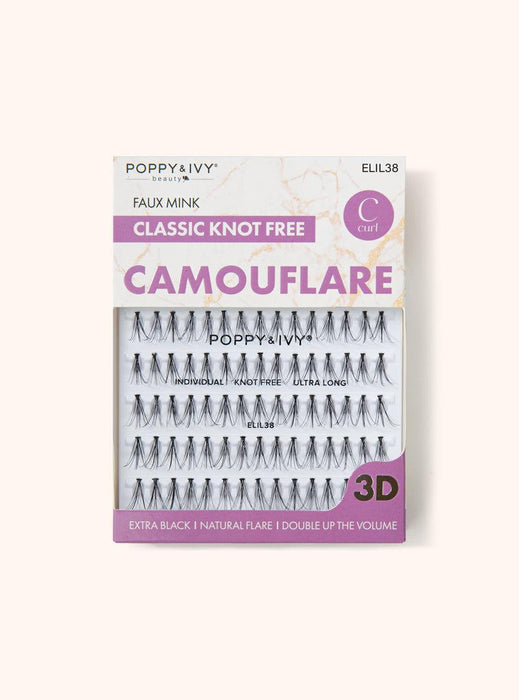 Absolute New York Camouflare Classic Knot Free Individual Lash - Extra Long