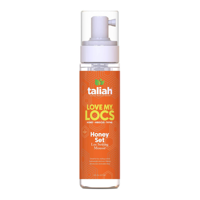 Taliah Waajid Love My Locs Honey Set Loc Setting Mousse 8oz