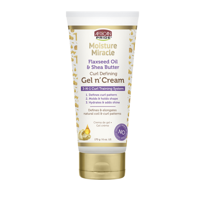 African Pride Moisture Miracle Gel N Cream 6oz