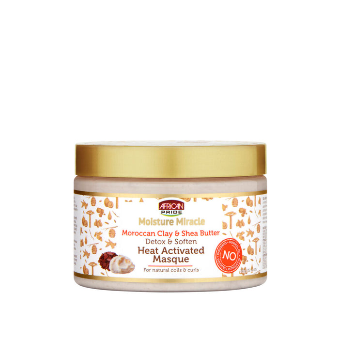 African Pride Moisture Miracle Heat Activated Masque 12oz