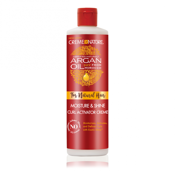 Creme of Nature Argan Oil from Morocco Moisture & Shine Curl Activator Creme 12oz