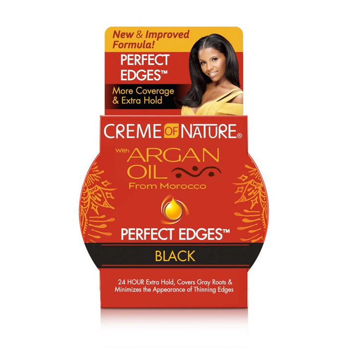 Creme of Nature Argan Oil from Morocco Perfect Edges - Black