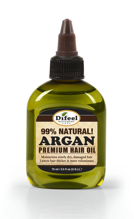 Difeel Premium Natural Hair Oil - Argan Oil 2.5oz