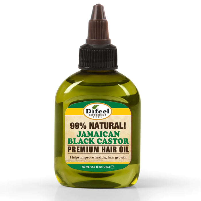 Difeel Premium Natural Hair Oil - Jamaican Black Castor 2.5oz