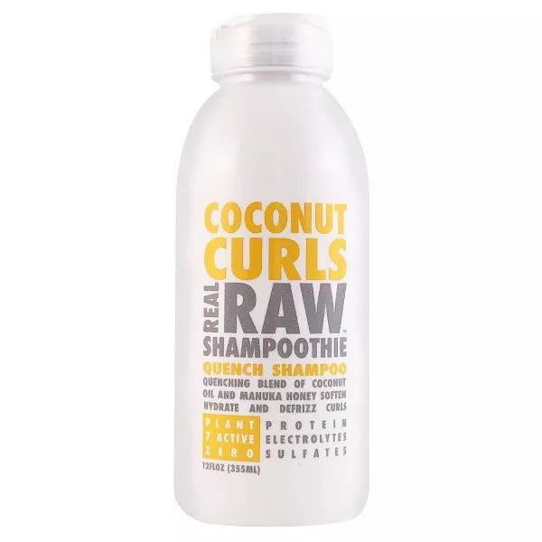 Real Raw Shampoothie Coconut Curls Quench Shampoo 12oz