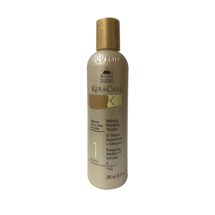 KeraCare Hydrating Detangling Sulfate Free Shampoo 8oz