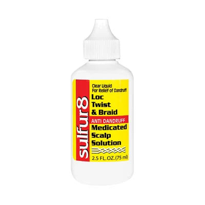 Sulfur 8 Loc Twist & Braid Scalp Solution 2.5oz