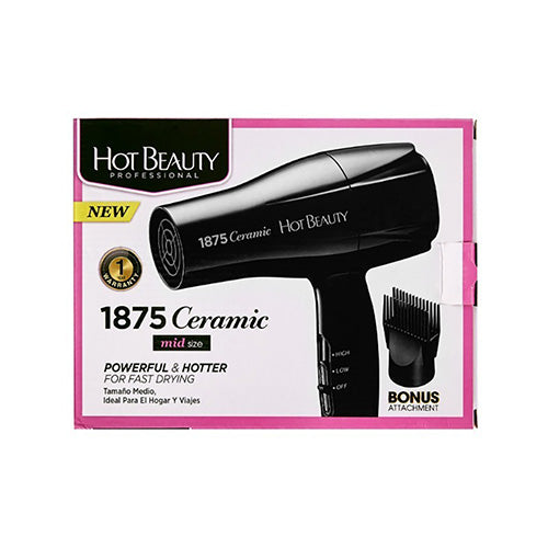 Hot Beauty 1875 Ceramic Styling Dryer Mid Size