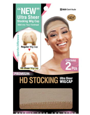 Qfitt HD Stocking Ultra Sheer Wig Cap