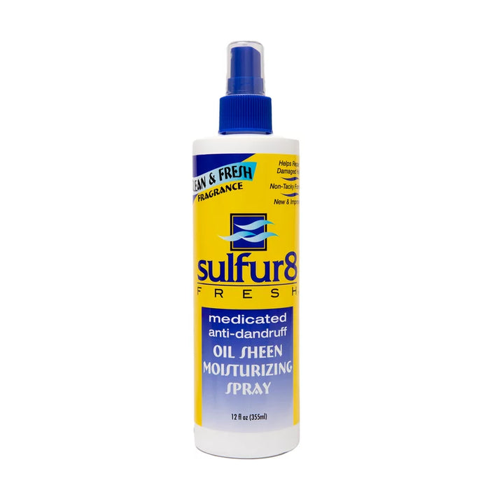 Sulfur 8 Fresh Oil Sheen Moisturizing Spray 12oz