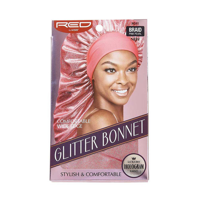 RED by KISS Glitter Braid Bonnet - Pink Pearl
