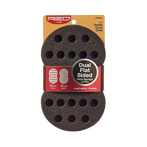 RED by Kiss Dual Flat Sided Twist Sponge - Jumbo