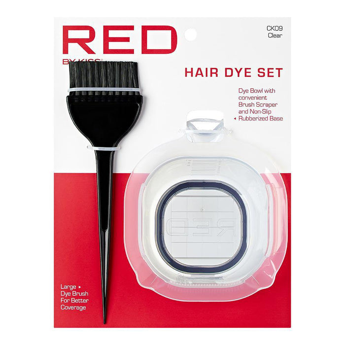 RED by KISS Dye Bowl with Dye Brush - Clear