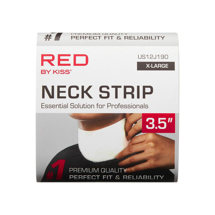 RED by KISS Premium Disposable Barber Neck Strips 60pcs - X-Large 3.5"