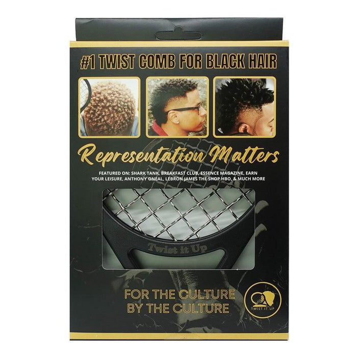 Twist It Up Comb - Black