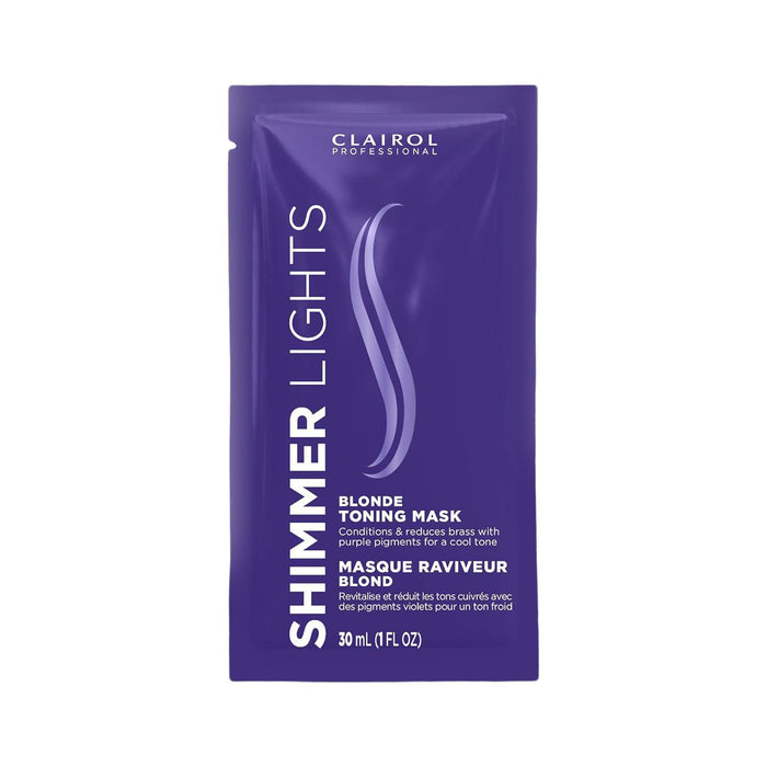 Clairol Professional Shimmer Lights Toning Mask 1oz Packet