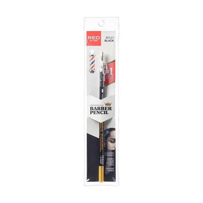 RED by Kiss Barber Pencil Liner - Black