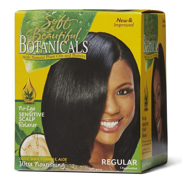 Soft & Beautiful Botanicals No Lye Relaxer - Regular