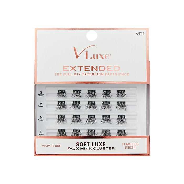 V-Luxe by i-Envy Soft Luxe Faux Mink Cluster Lashes
